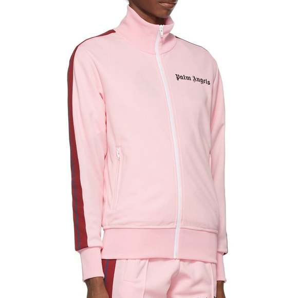 Palm Angels Women's Polyester Classic Track Jacket Pink - Picture 3 of 3